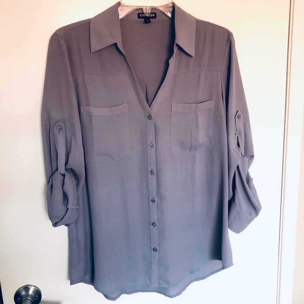 Button Down Blouse - image 1